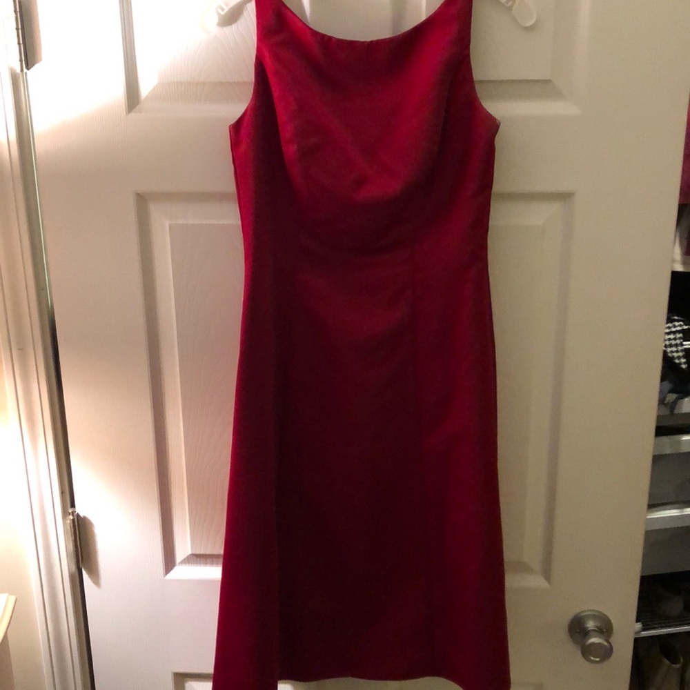 David’s Bridal Red Dress